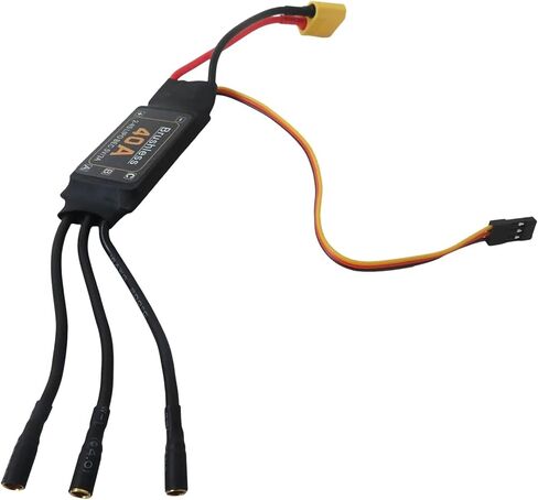 2-4S Brushless ESC 40A for RC Helicopter and for Multi-axis Aircraft, Speed Controller with 5V 3A BEC in Saudi Arabia