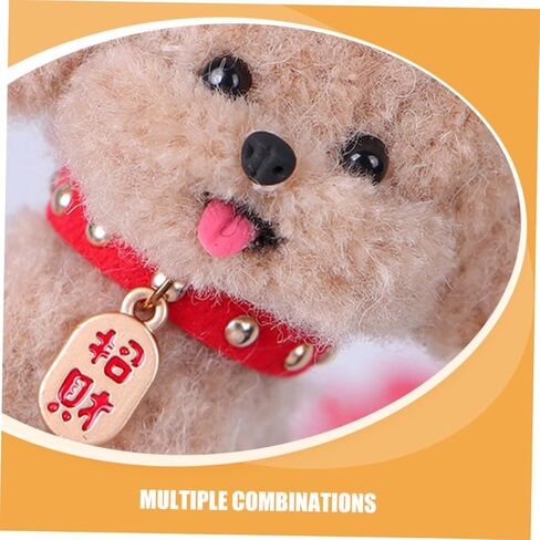 20Pcs Dog Tongue Accessories for Doll Making Realistic Miniature Tongues for Crafting Stuffed Animals for DIY Projects and Enhancing Pet in Kuwait