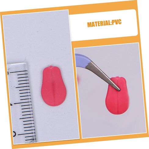 20Pcs Dog Tongue Accessories for Doll Making Realistic Miniature Tongues for Crafting Stuffed Animals for DIY Projects and Enhancing Pet in Kuwait