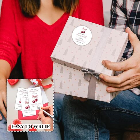 ملصقات بطاقات هدايا عيد الحب من Cherry، ملصقات ملصقات You are Cherry Sweet Friend Valentine، تصميم فيونكة وردية، لوازم تغليف وديكور هدايا الحفلات المدرسية، تناسب الأولاد والبنات، 20 مستديرة و20 مستطيلة in Kuwait
