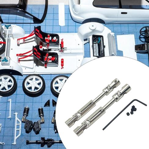 1/12 RC Car Metal Drive Shaft Upgrade, MN98 MN99S, Front and Rear Transmission Shaft Replacement Accessories in Kuwait