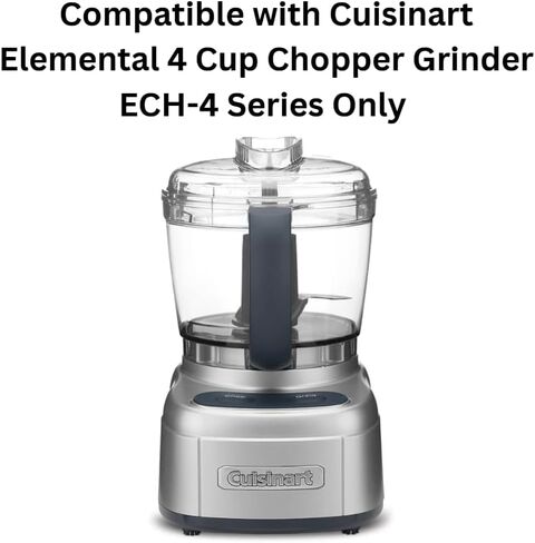جزء استبدال وعاء العمل الأصلي من صانع المعدات الأصلية متوافق مع مطحنة المروحية Cuisinart Elemental 4 أكواب ECH-4SV/ECH-4GM/ECH-4MB in Kuwait