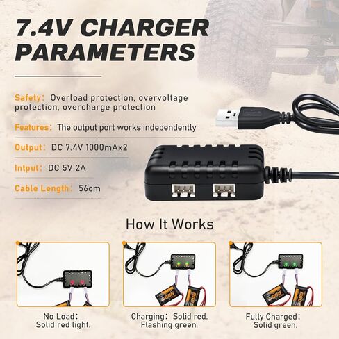 بطارية SCX24 7.4V 900mAh Lipo Battery 2S 35C(Burst 70C) FCX24 بطارية مع PH2.0&JST&Molex Plug مناسبة لسيارة FMS SCX24 RC WLtoys A949 A959 A969 A979 K929 Most 1/10 1/16 1/18 1/24 RC Car Truck in Saudi Arabia
