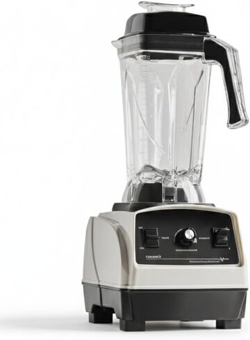 خلاط Turbosaver TB79 الاحترافي بقدرة 1800 وات - 3.5 حصان، 35000 دورة في الدقيقة، درجة تجارية، مسحوق ثلج، وعاء تريتان سعة 85 أونصة in Saudi Arabia