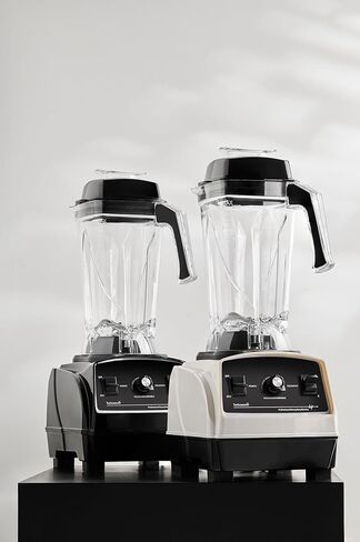 خلاط Turbosaver TB79 الاحترافي بقدرة 1800 وات - 3.5 حصان، 35000 دورة في الدقيقة، درجة تجارية، مسحوق ثلج، وعاء تريتان سعة 85 أونصة in Saudi Arabia