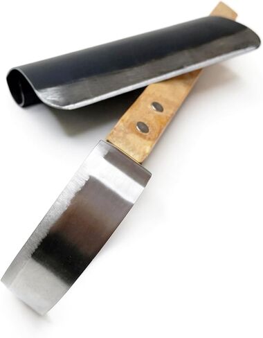 مجموعة مكشطة إخفاء اللحم - 2 في 1 كاشطات خشنة وناعمة أدوات كشط شديدة التحمل للبشرة ومعالجة الجلود والتحنيط in Kuwait