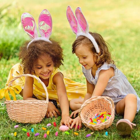 300pcs Miniature Fake Jelly Beans Easter Decor, Mixed Colors Fake Candy Resin Charms, Cute Simulated Jelly Beans for Easter Egg Hunt Activity Spring Craft Supply Basket Decoration-0.6" x 0.3" in Saudi Arabia
