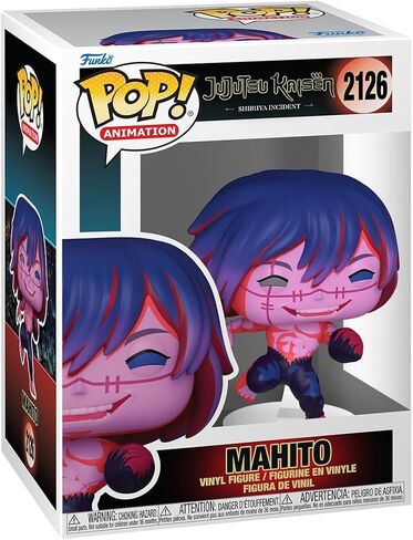 فانكو بوب! الرسوم المتحركة: JJK - Mahito - Jujutsu Kaisen - شخصية فينيل قابلة للتجميع - فكرة هدية - بضائع رسمية - ألعاب للأطفال والكبار - محبي الرسوم المتحركة - شخصية نموذجية لهواة الجمع in Kuwait