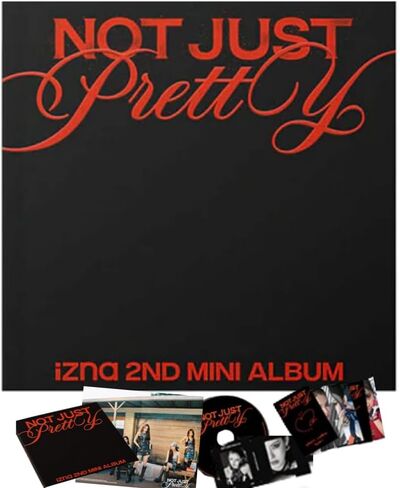 izna Not Just Pretty 2nd Mini Album [Racecar Ver.] CD + Photobook + Photocard + Ticket + Scratch Card (Mamma Mia) in Saudi Arabia