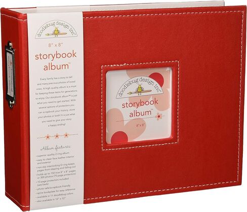 Doodlebug Design Storybook for Scrapbooking Album, 8 by 8-Inch, Ladybug in Saudi Arabia