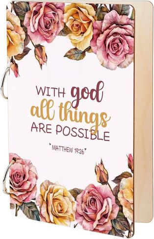 SUPERDANT Wonderful Memories Greeting Card Holder Organizer Wooden Card Keeper Binder Planning Book Sunset Mountain Birthday Cards Keeper Photo Album Graduation Wedding Planner Journal Keepsake Gift in Kuwait