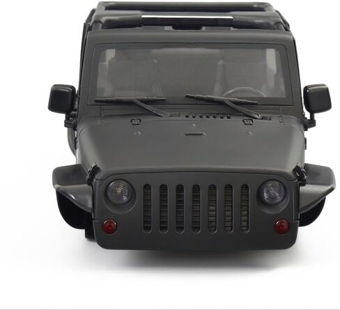 طقم هيكل صلب قابل للتحويل لسيارة جيب رانجلر 1/10 RC، لـ 1/10 RC Crawler TRX4 Axial SCX10 90046 90027 313 ملحقات تعديل هيكل قاعدة العجلات (أسود مطفي) in Saudi Arabia