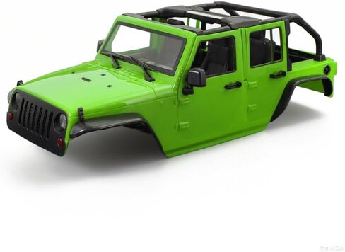 طقم هيكل صلب قابل للتحويل لسيارة جيب رانجلر 1/10 RC، لـ 1/10 RC Crawler TRX4 Axial SCX10 90046 90027 313 ملحقات تعديل هيكل قاعدة العجلات (أسود مطفي) in Saudi Arabia