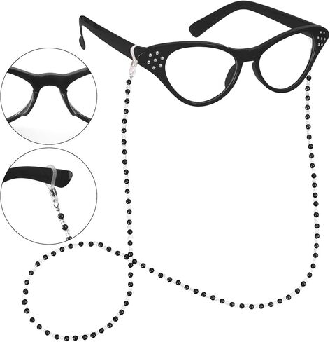 100 Days of School Costume Old Lady Costume School 100th Activity Suit Grandma Wig Granny Glasses Chain Necklace Dress in Saudi Arabia