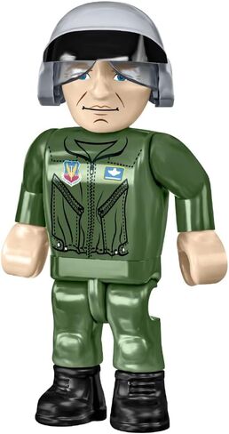 COBI Armed Forces SU-57 Felon Aircraft F-16D Fighting Falcon Plane in Saudi Arabia