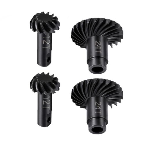 2 Sets 10-22T/12-24T TRX4M Overdrive Differential Gear Helical Diff Gears Set for Tra-xxas TRX4M Bronco Defender K10 F150 1/18 RC Crawlers Upgrades Parts (12-24T&10-22T) in Saudi Arabia
