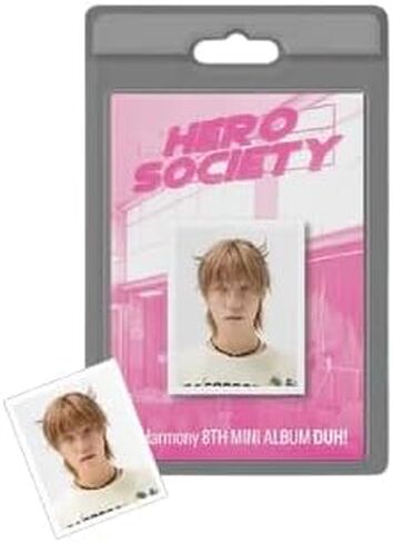 P1Harmony DUH! [FaNCy Jongseob Ver.] 8th Mini Album CD Plate + ID Photo + 2 Photocard + Image Card + ID Photo Holder in Saudi Arabia