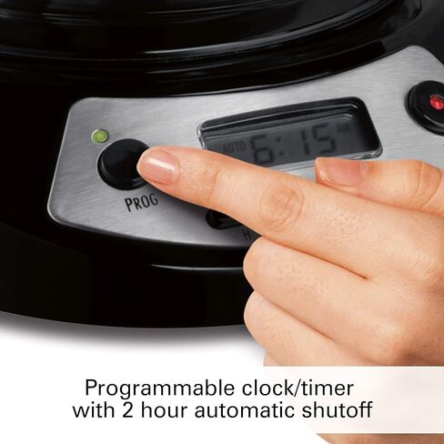 Hamilton Beach 46299 Programmable Coffee Maker, Black (Renewed) in Saudi Arabia