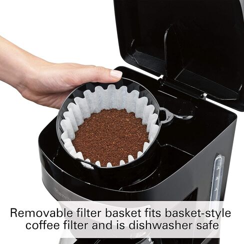Hamilton Beach 46299 Programmable Coffee Maker, Black (Renewed) in Saudi Arabia