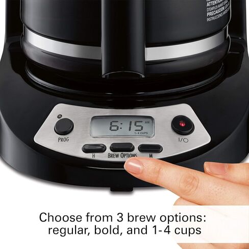 Hamilton Beach 46299 Programmable Coffee Maker, Black (Renewed) in Saudi Arabia