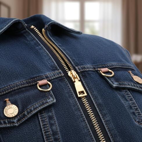 DOPENSPI 12PCS 3 Size Zipper Pull Replacement, Metal Zipper Tab Replacement Gold Zippers Pull Zippers Slider Tab for Luggage Backpack Jacket Suitcase Coat Sewing Notions in Saudi Arabia