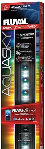 فلوفال، AquaSky 3.0 LED RGB + مزدوج أبيض 27 وات 36-48.25 بوصة in Kuwait