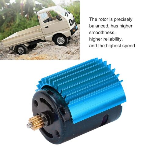 370 RC Car Motor, Mini Motor, 52000 RPM High Speed, Aluminum Alloy and Copper Material, Replacement for D12, Diameter 24.4mm / 0.96in, Length 45mm / 1.77in in Saudi Arabia