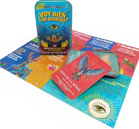 – Mexican Pocket Oracle “AM I ON The Right Path?" + Surprise Gift | Emotional Compass with Humor & Intuition. Spanish Edition in Saudi Arabia