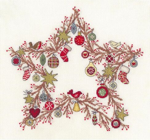 Bothy Threads Counted Cross Stitch Kit - Star of Wonder in Saudi Arabia