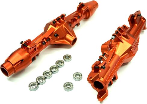 CNC 7075Aluminum Front&Rear axle housing for LOSI LMT Monster Truck 1:8 (Blue) in Saudi Arabia