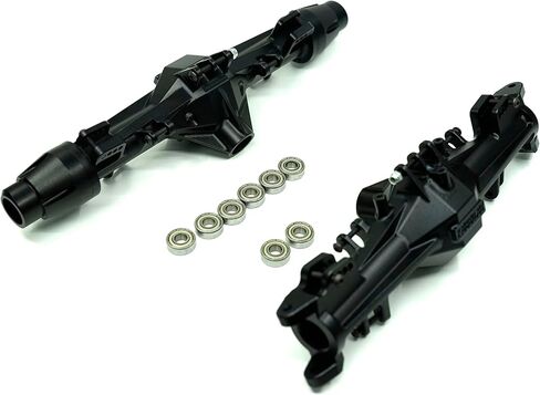 CNC 7075Aluminum Front&Rear axle housing for LOSI LMT Monster Truck 1:8 (Blue) in Saudi Arabia