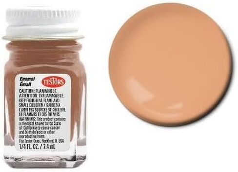 Testors Flat Light Tan All Purpose Enamel 1:0 Scale in Saudi Arabia