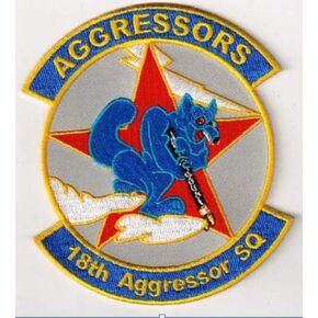 18th Aggressor Squadron Patch – Sew On in Saudi Arabia