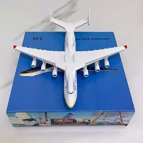 1/400 Scale Alloy ANTONOV AN-225 Ukraine Airplane Model Aircraft, Diecast Plane, Perfect for Collectible Decoration, Gift Ornament, with Display Stand in Saudi Arabia