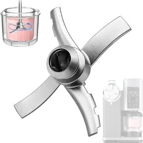 Replacement Paddle Blade Compatible with Ninja CREAMi Swirl Ice Cream & Soft Serve Maker NC701 NC700 NC701C Series, for Ninja Swirl Blade Replacement Parts Accessories, Stainless Steel, Silver in Kuwait