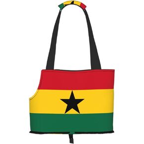 Flag of GhanaPrinted pet Tote Bag, Perfect for Travel and Everyday outings and Shopping, is The Best Gear for Your Dog on The go. in Kuwait