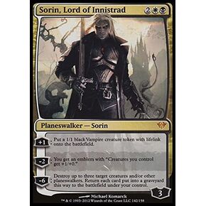 Magic: The Gathering Singles Sorin, Lord of Innistrad (142) Dark Ascension DKA, Multi-colored, DKA142 in Kuwait