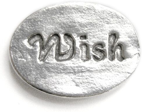 Basic Spirit Star - Wish : Pocket Token or Lucky Novelty Coin, One Inch, Handcrafted Lead-Free Pewter in Saudi Arabia