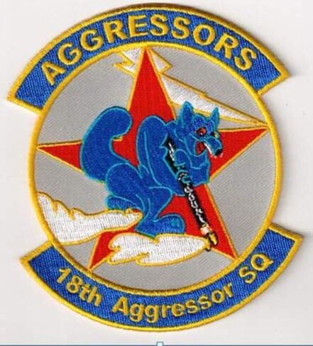 18th Aggressor Squadron Patch – Sew On in Saudi Arabia