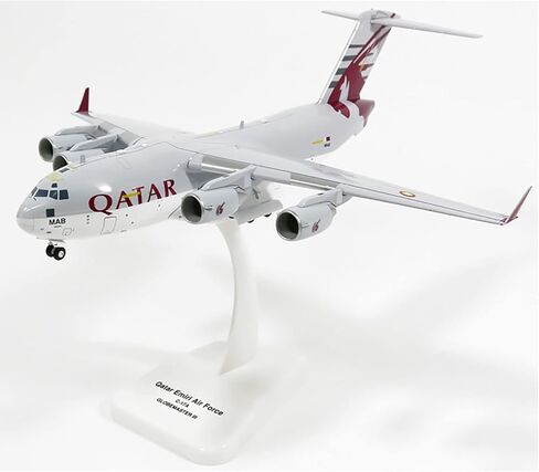 قطر C-17 طائرة نفاثة 1/200 نموذج طائرة نهائية طائرة مصبوبة لجمع هدايا المهرجانات in Saudi Arabia