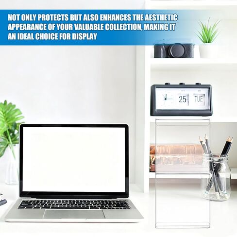 5 Pcs Booster Protective Box Compatible with PVC Japanese Booster Case 0.5 mm Stackable Plastic Protective Boxes for Collectors Gifts in Saudi Arabia