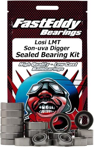 FastEddy Bearings Compatible with Losi LMT Son-uva Digger Sealed Bearing Kit in Saudi Arabia