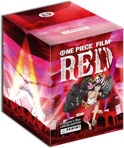 Panini One Piece Red Trading Cards Box of 20 Cards + Booklet, 004666MCOUFC in Saudi Arabia