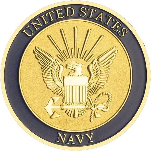 Navy Sailor’s Creed Challenge Commemorative United States Gold Plated Coin in Saudi Arabia