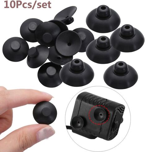 10Pcs Aquarium Suction Cup Clip Fish Tank Pump Sucker Holder Aquatic Airlpump Pipe Tube Fixed Tools(Large) in Saudi Arabia