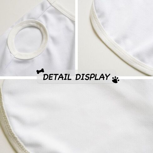 Glow in Dark Splatter Neon Sleeveless Dog Vest Shirt Summer Pet Clothes Soft Breathable Tank Top Vest for Small Dogs Large in Saudi Arabia
