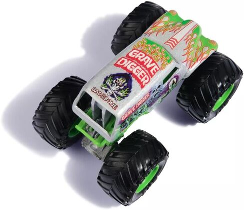 مجموعة شاحنات مونستر جام المصبوبة بمقياس 1:64 مكونة من 9 قطع - مجموعة حصرية مع Grave Digger وMegalodon وEl Toro Loco والمزيد - ألعاب Spin Master الرسمية in Saudi Arabia