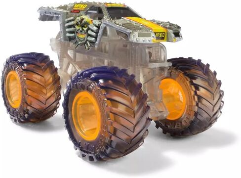 مجموعة شاحنات مونستر جام المصبوبة بمقياس 1:64 مكونة من 9 قطع - مجموعة حصرية مع Grave Digger وMegalodon وEl Toro Loco والمزيد - ألعاب Spin Master الرسمية in Saudi Arabia