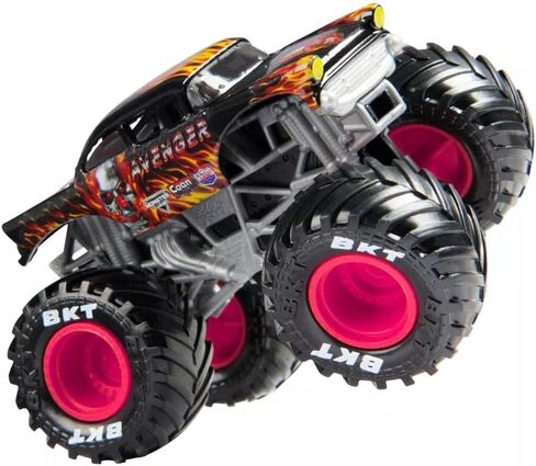 مجموعة شاحنات مونستر جام المصبوبة بمقياس 1:64 مكونة من 9 قطع - مجموعة حصرية مع Grave Digger وMegalodon وEl Toro Loco والمزيد - ألعاب Spin Master الرسمية in Saudi Arabia