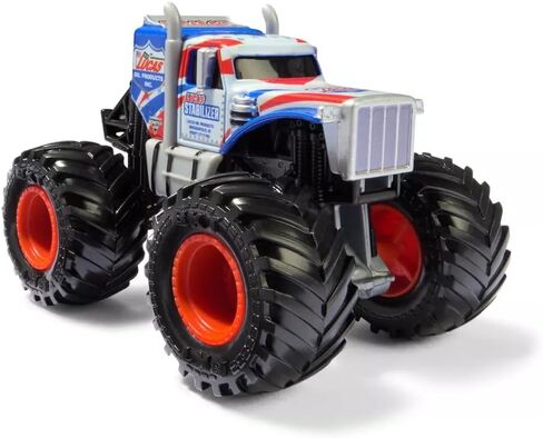 مجموعة شاحنات مونستر جام المصبوبة بمقياس 1:64 مكونة من 9 قطع - مجموعة حصرية مع Grave Digger وMegalodon وEl Toro Loco والمزيد - ألعاب Spin Master الرسمية in Saudi Arabia